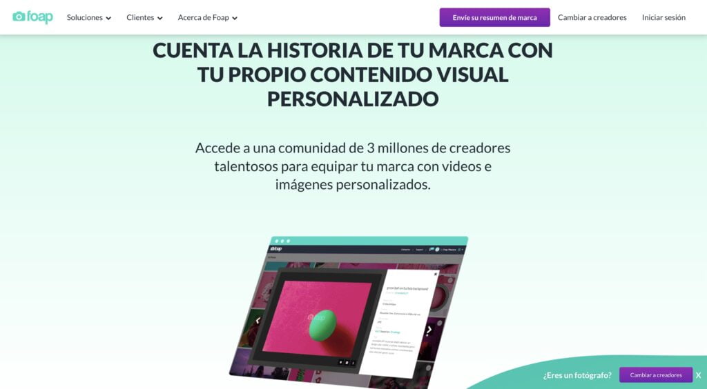 Foap captura de pantalla princila
